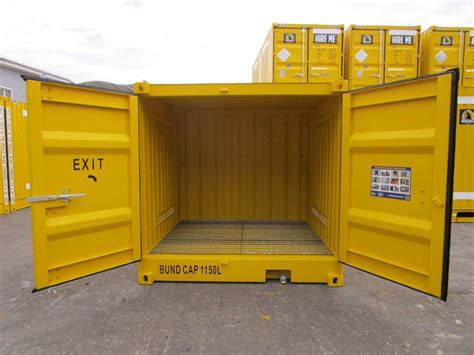 metal box hazmat|dangerous goods storage containers.